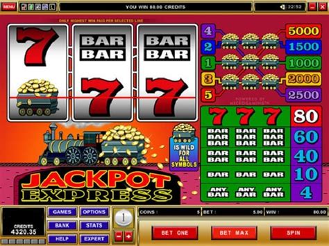 Игровой автомат Jackpot Express  играть онлайн